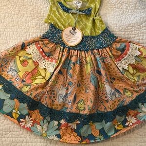 Nwt wildflower dress sz 18m